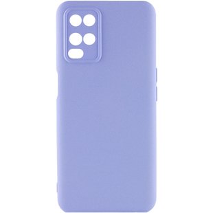 Чехол Silicone Cover Lakshmi Full Camera (A) для Oppo A54 4G Сиреневый / Dasheen