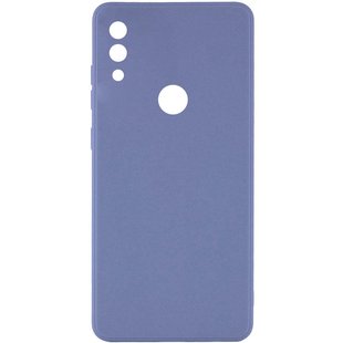 Силиконовый чехол Candy Full Camera для Xiaomi Redmi 7 Голубой / Mist blue