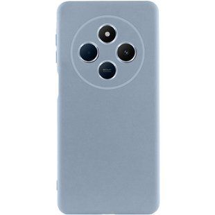 Чохол TPU GETMAN Liquid Silk Full Camera для Xiaomi Redmi 14C / Poco C75 Блакитний / Lilac Blue