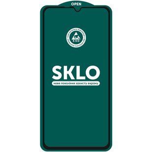 Защитное стекло SKLO 5D (тех.пак) для Samsung Galaxy A36 / A37 / A56 / A57 / S25 FE / A27 Черный