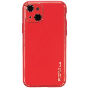 Шкіряний чохол Xshield для Apple iPhone 14 Plus (6.7") Червоний / Red