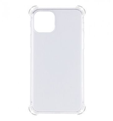 TPU чехол GETMAN Ease logo усиленные углы для Apple iPhone 13 Pro Max (6.7") Бесцветный (прозрачный)
