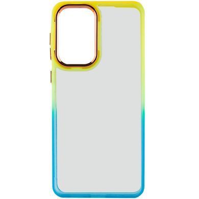 Чохол TPU+PC Fresh sip series для Xiaomi Redmi Note 11 Pro 4G/5G / 12 Pro 4G Бірюзовий / Помаранчевий