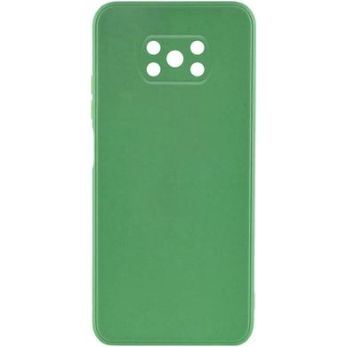 Силиконовый чехол Candy Full Camera для Xiaomi Poco X3 NFC / Poco X3 Pro Зеленый / Green
