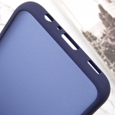 Чехол TPU+PC Lyon Frosted для Samsung Galaxy A05 Navy Blue