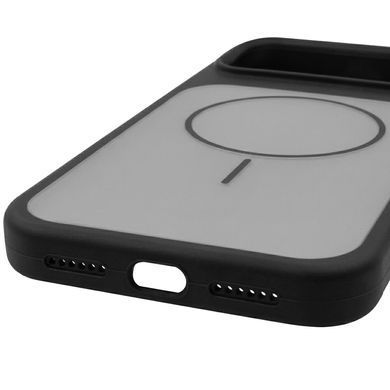Чохол Silk Duo Color (AA) NO LOGO with Magnetic Fit для Apple iPhone 17 Pro Max (6.9") Black