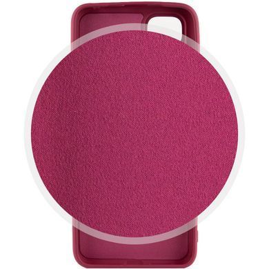 Чехол Silicone Cover Lakshmi Full Camera (AAA) для Xiaomi Redmi Note 11 (Global) / Note 11S Бордовый / Plum