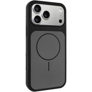 Чохол Silk Duo Color (AA) NO LOGO with Magnetic Fit для Apple iPhone 17 Pro Max (6.9") Black