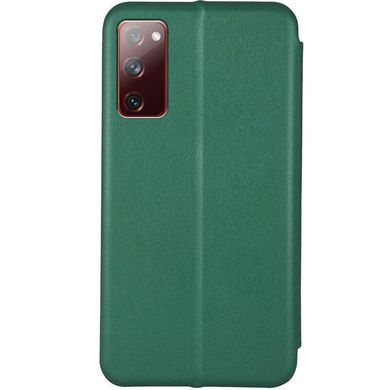 Шкіряний чохол (книжка) Classy для Samsung Galaxy S20 FE Зелений