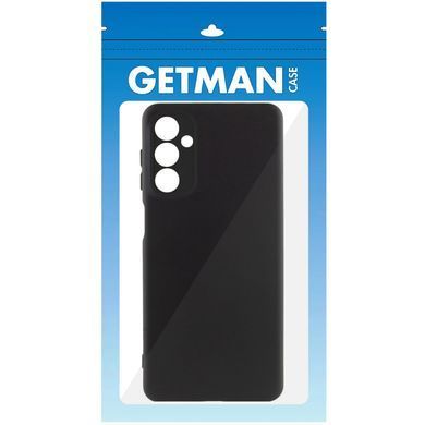 Чехол TPU GETMAN Liquid Silk Full Camera для Samsung Galaxy A54 5G Черный / Black