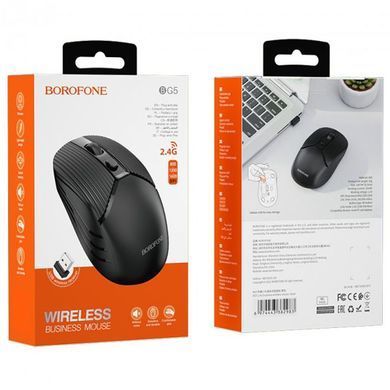 Мышь беспроводная Borofone BG5 Business 2.4G Черный