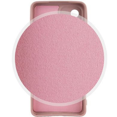 Чохол Silicone Cover Lakshmi Full Camera (A) для Samsung Galaxy A35 Рожевий / Pink Sand