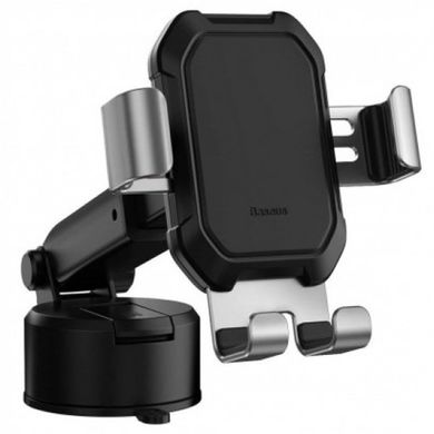 Автотримач Baseus Tank gravity car mount with suction base (SUYL-TK) Tarnish Black