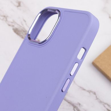 TPU чехол Bonbon Metal Style для Apple iPhone 12 Pro Max (6.7") Сиреневый / Dasheen