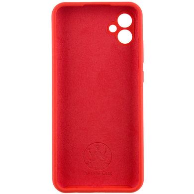 Чехол Silicone Cover Lakshmi Full Camera (AAA) для Samsung Galaxy A04e Красный / Red