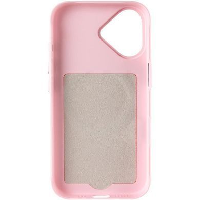 Чохол PC Textile Hybrid with Magnetic Fit для Apple iPhone 17 (6.3") Pink / Orange
