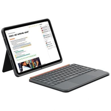 Уценка Клавиатура-чехол WIWU MK-005 3 in 1 for iPad Pro 11" (2024) Bluetooth Вскрытая упаковка / Grey