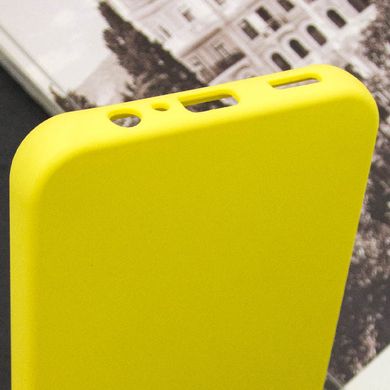 Чехол Silicone Cover Lakshmi Full Camera (AAA) для Samsung Galaxy A24 4G Желтый / Yellow