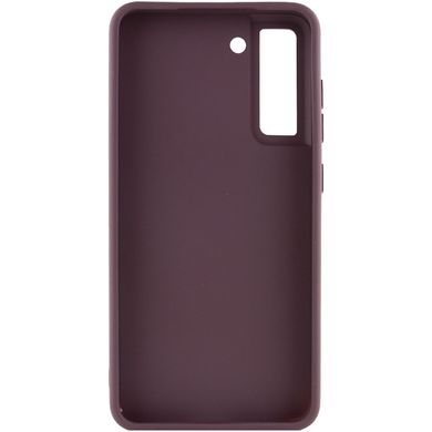 TPU чохол Bonbon Metal Style для Samsung Galaxy S23 Бордовий / Plum
