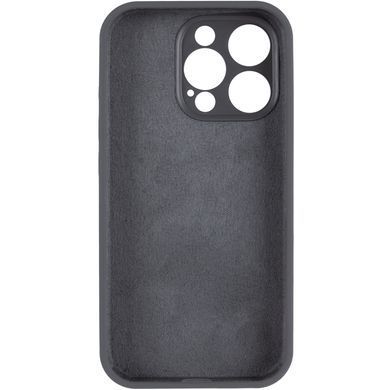 Чохол Silk Full Camera Protective (AA) NO LOGO для Apple iPhone 16 Pro (6.3") Сірий / Dark Gray