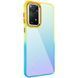 Чохол TPU+PC Fresh sip series для Xiaomi Redmi Note 11 Pro 4G/5G / 12 Pro 4G Бірюзовий / Помаранчевий фото 5