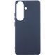Чехол Silicone Cover Lakshmi (AAA) для Samsung Galaxy S26 Темно-синий / Midnight blue