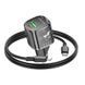 СЗУ Borofone BN17 Sunlight PD20W+QC3.0 (1USB-A/1C) + кабель Type-C to Lightning Transparent black фото 5