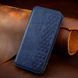 Шкіряний чохол-книжка GETMAN Cubic (PU) для Xiaomi Redmi 9C Синій фото 3