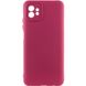 Чохол Silicone Cover Lakshmi Full Camera (A) для Motorola Moto G32 Бордовий / Marsala фото 1