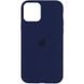Чохол Silicone Case Full Protective (AA) для Apple iPhone 11 Pro Max (6.5") Синій / Deep navy