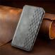 Шкіряний чохол-книжка GETMAN Cubic (PU) для Samsung Galaxy A12 / M12 Сірий фото 6