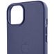 Шкіряний чохол Leather Case (AA) with MagSafe для Apple iPhone 14 Plus (6.7") Violet фото 5
