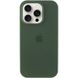 Чехол Silicone Case Full Protective (AA) для Apple iPhone 16 Pro (6.3") Зеленый / Cyprus Green