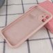 Чохол Silicone Case Full Camera Protective (AA) для Apple iPhone 12 (6.1") Рожевий / Pink Sand фото 2