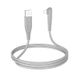 Дата кабель Borofone BX105 Corriente USB to Lightning (1m) Gray фото 3