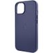 Шкіряний чохол Leather Case (AA) with MagSafe для Apple iPhone 14 Plus (6.7") Violet фото 6