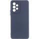 Чохол TPU GETMAN Liquid Silk Full Camera для Samsung Galaxy A33 5G Синій / Midnight Blue