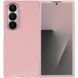 Кожаный чехол Leather Case (AAA) для Samsung Galaxy Z Fold6 Pink фото 2