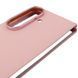 Кожаный чехол Leather Case (AAA) для Samsung Galaxy Z Fold6 Pink фото 4