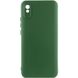 Чехол Silicone Cover Lakshmi Full Camera (A) для Xiaomi Redmi 9A Зеленый / Dark green фото 1