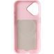 Чохол PC Textile Hybrid with Magnetic Fit для Apple iPhone 17 (6.3") Pink / Orange фото 3