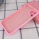 Чехол Silk Full Camera Protective (AA) NO LOGO для Apple iPhone 12 Pro Max (6.7") Розовый / Light pink фото 2
