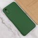 Чехол Silicone Cover Lakshmi Full Camera (A) для Xiaomi Redmi 9A Зеленый / Dark green фото 4