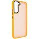 Чохол TPU+PC Lyon Frosted для Samsung Galaxy S21 FE Orange фото 1
