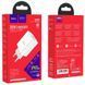 МЗП Hoco C80A Plus Rapido PD20W+QC3.0 (1USB-A/1C) White фото 5