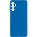 Чехол TPU GETMAN Liquid Silk Full Camera для Samsung Galaxy A54 5G Синий / Royal blue