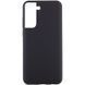 Чехол Silicone Cover Lakshmi (AAA) для Samsung Galaxy S21 FE Черный / Black фото 1