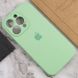 Чехол Silicone Case Full Camera Protective (AA) для Apple iPhone 13 Pro (6.1") Зеленый / Pistachio фото 5