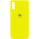 Чехол Silicone Cover My Color Full Protective (A) для Huawei Y8p (2020) / P Smart S Желтый / Flash