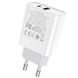 МЗП Hoco C80A Plus Rapido PD20W+QC3.0 (1USB-A/1C) White фото 4